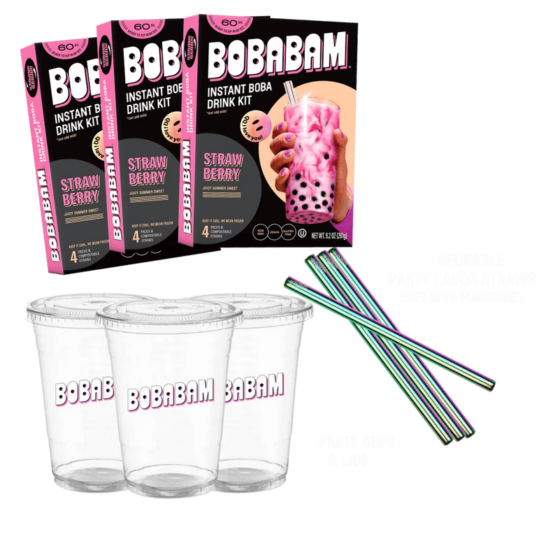 STRAWBERRY PARTY PACK (12 DRINKS)