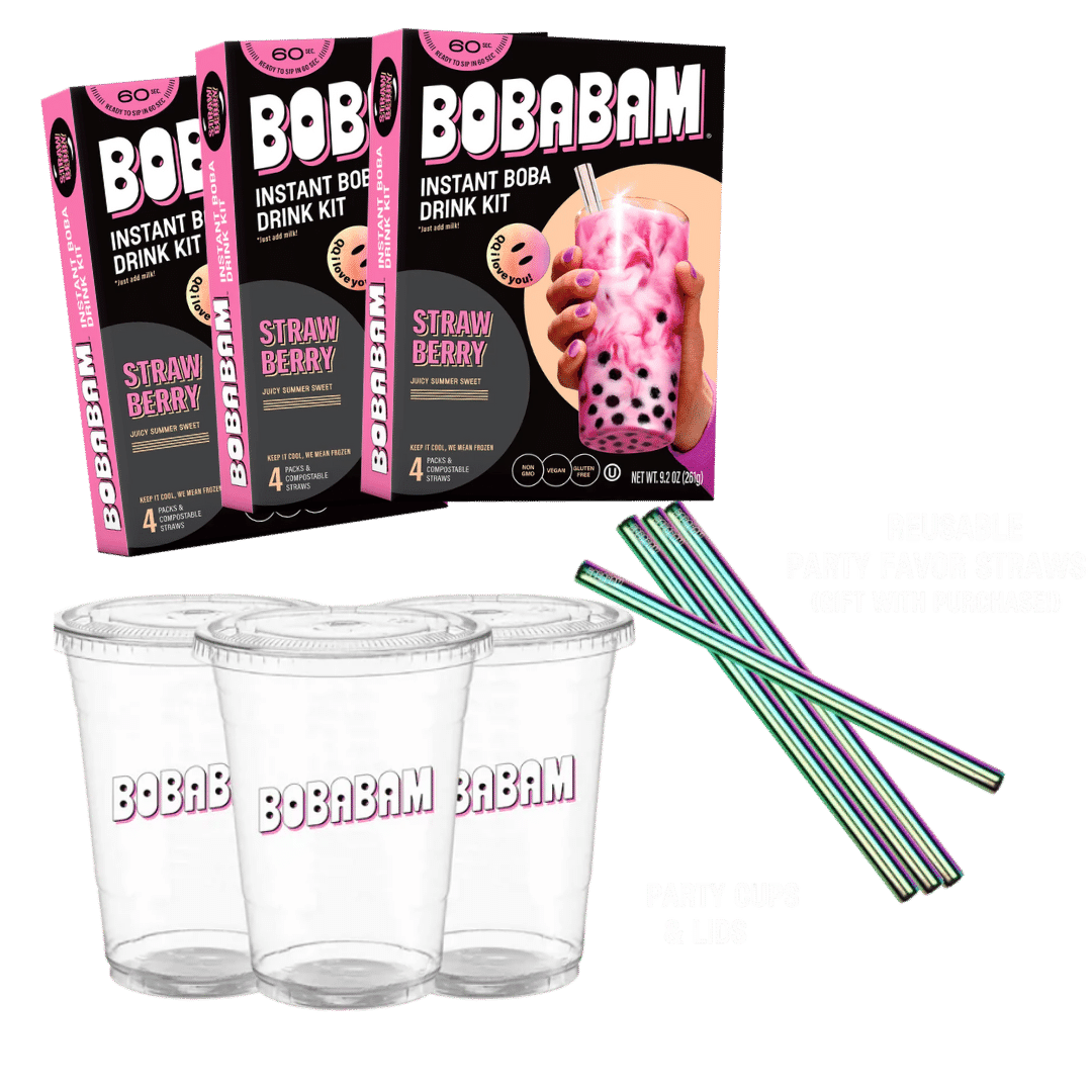 STRAWBERRY PARTY PACK (12 DRINKS)