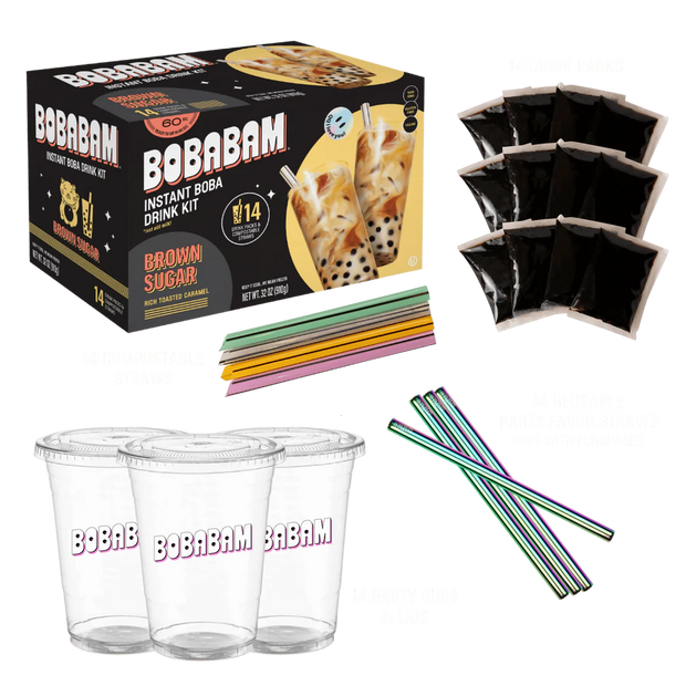 BROWN SUGAR PARTY PACK (14 DRINKS)