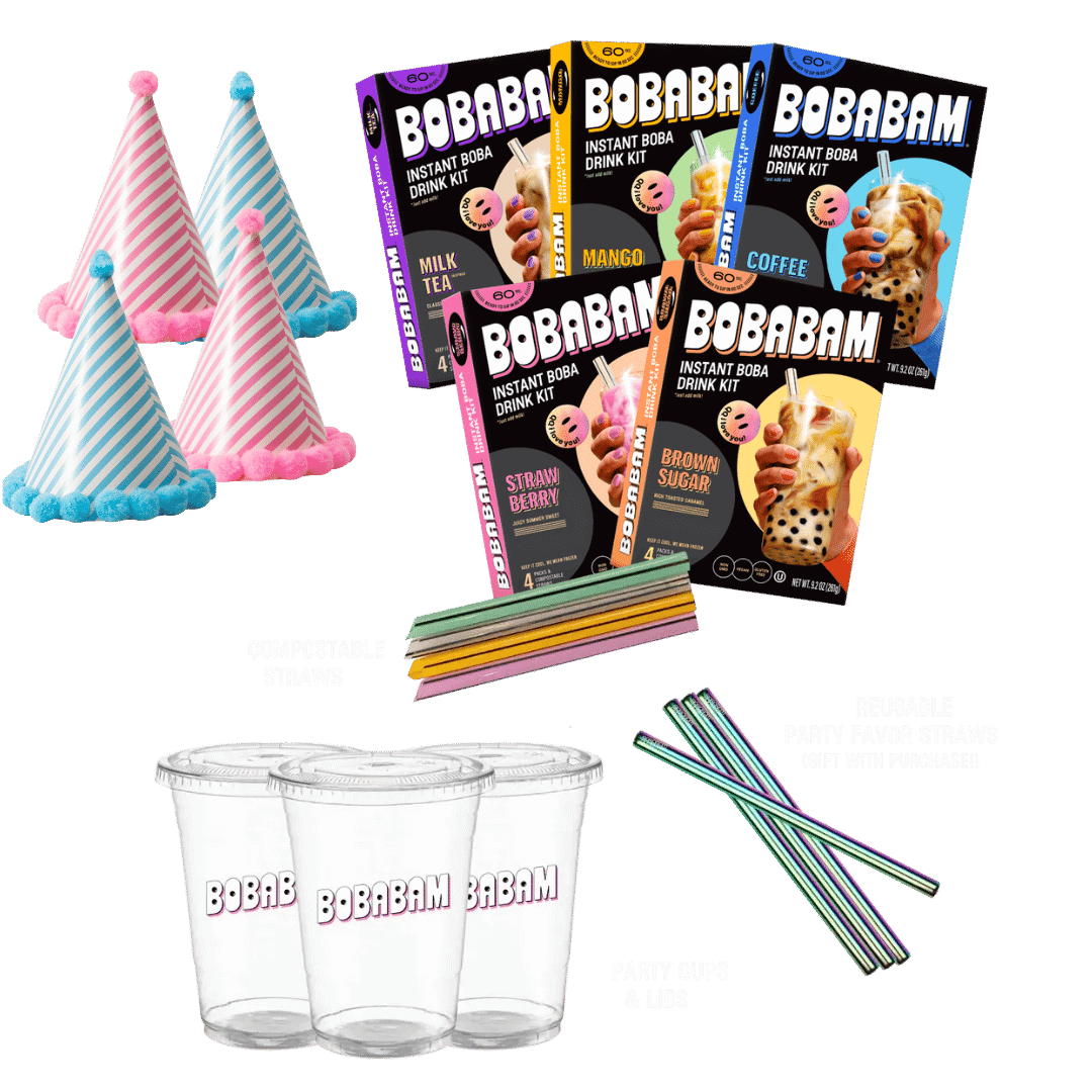 BESTSELLERS PARTY PACK (20 DRINKS) + PARTY HATS